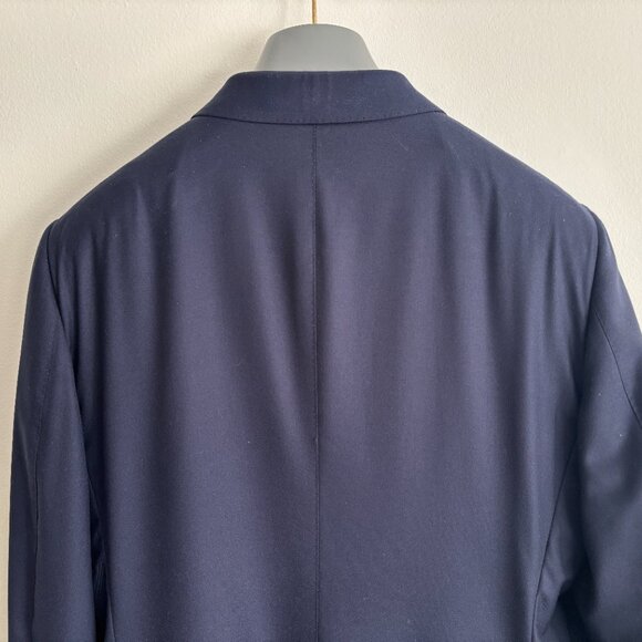 Tom Ford Peak Lapel O Connor Navy Sport Coat/ Blazer, Surgeon's Cuffs - 38 - Picture 14 of 15